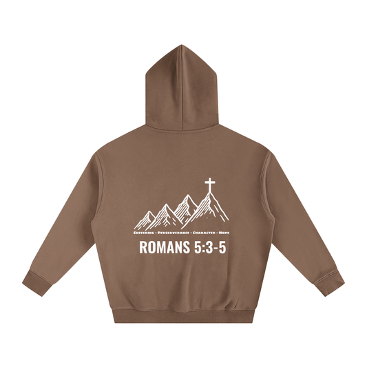 Logo- Oversize Fleeced Hoodie