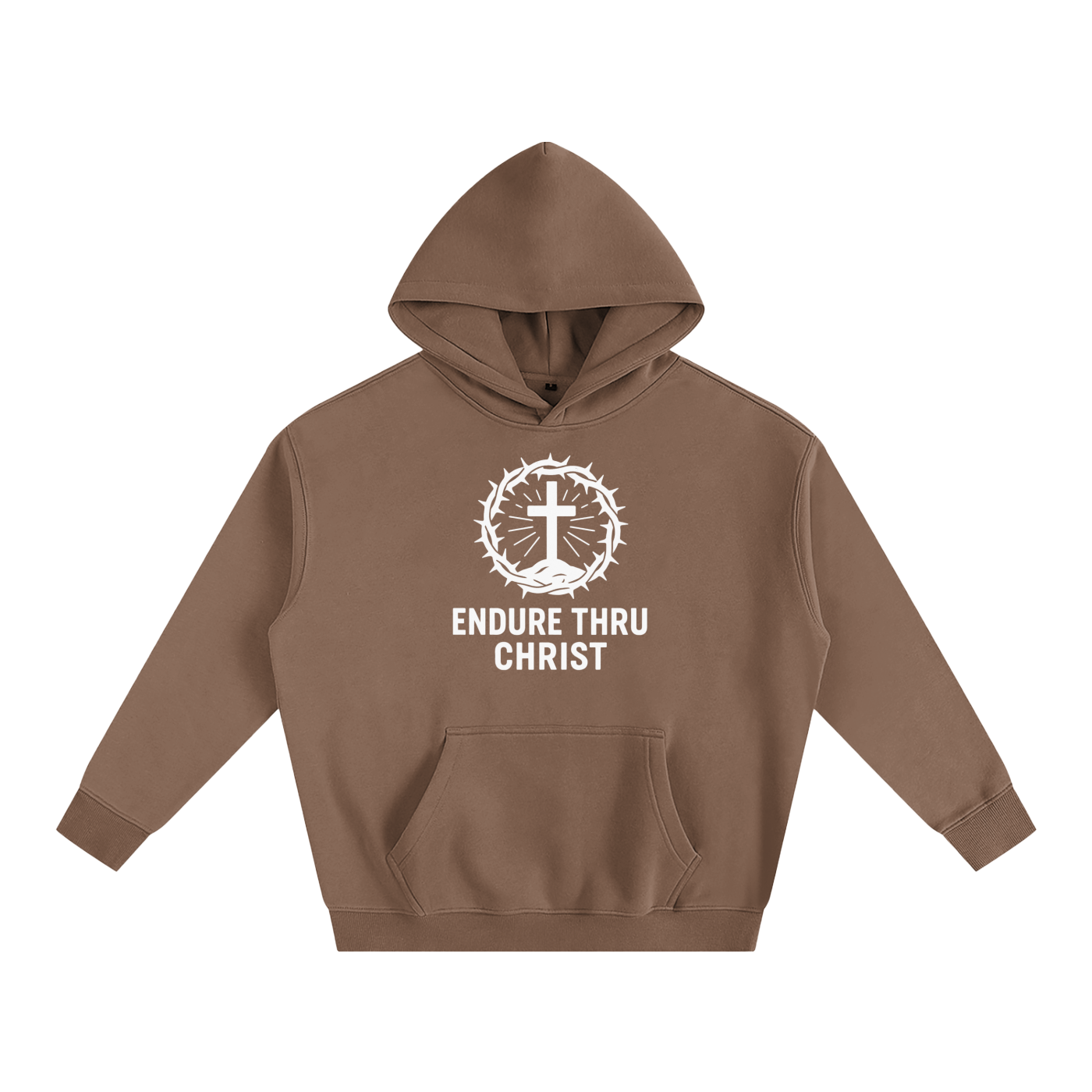 Logo- Oversize Fleeced Hoodie