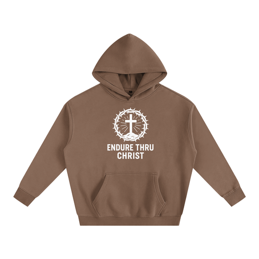 Logo- Oversize Fleeced Hoodie