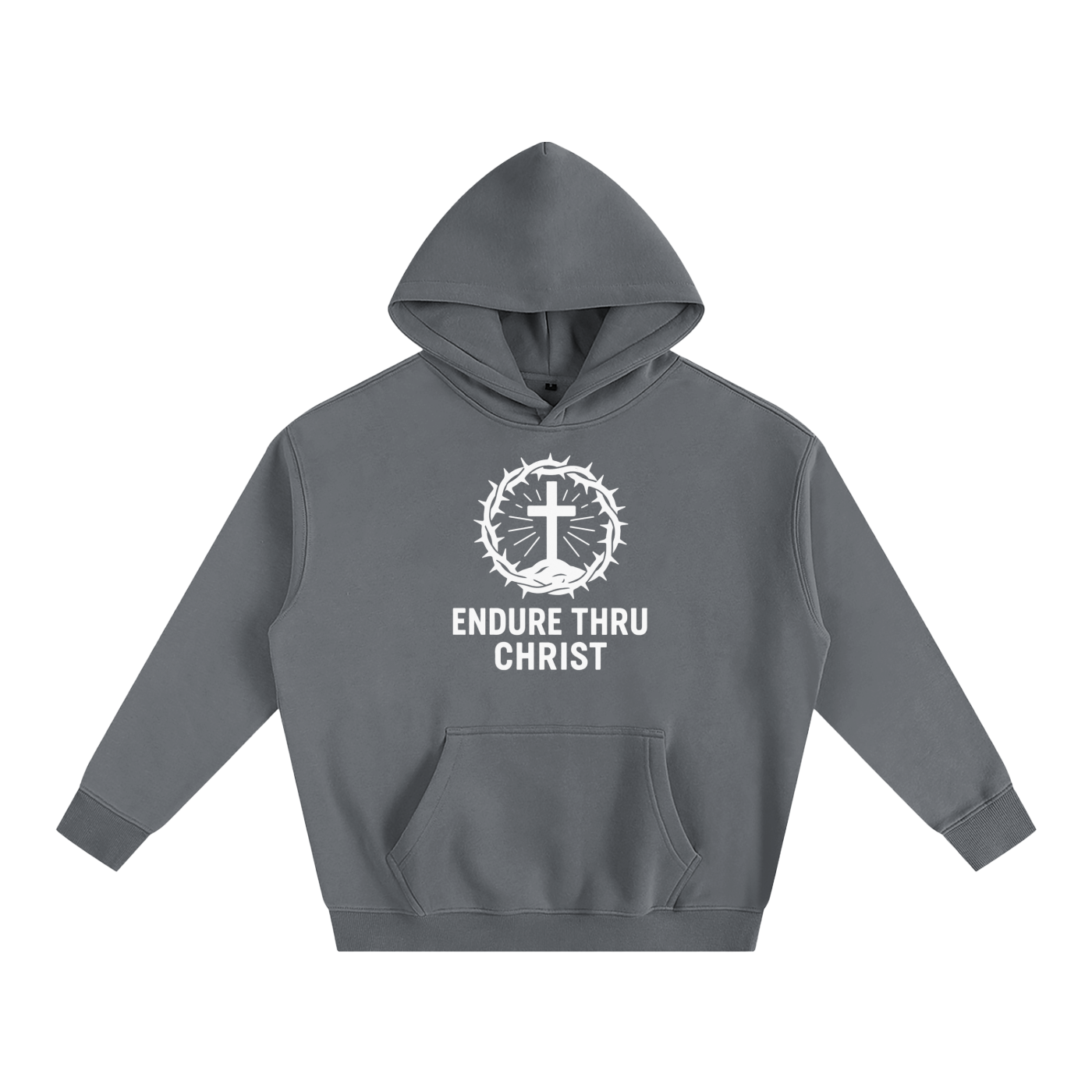 Logo- Oversize Fleeced Hoodie