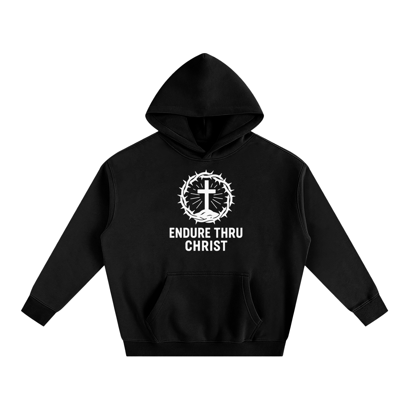 Logo- Oversize Fleeced Hoodie